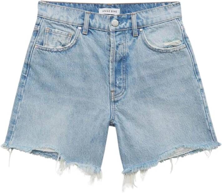 Anine Bing KIT Shorts Easy Blue Dames