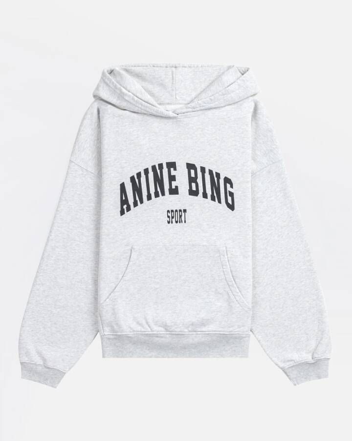 Anine Bing Sport collectie Harvey hoodie Gray Dames