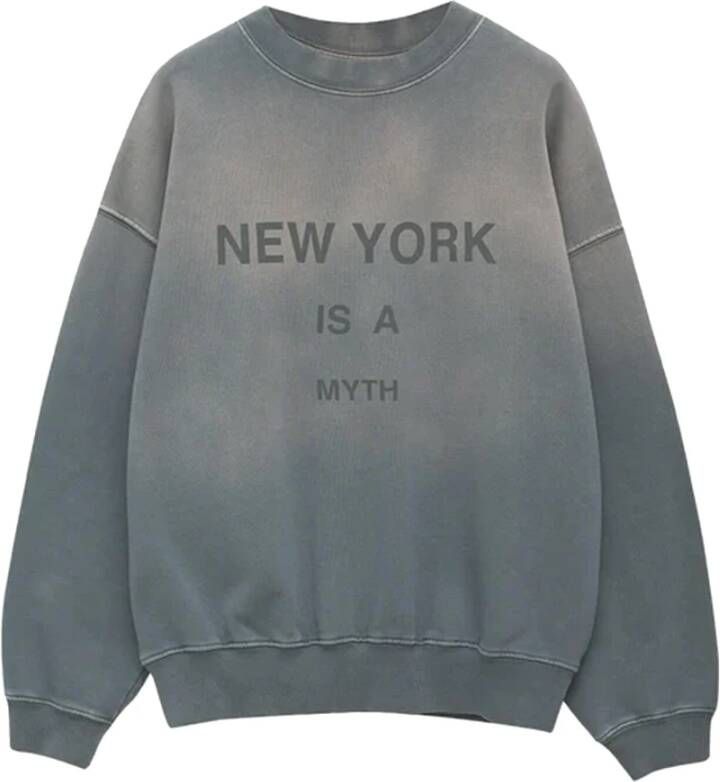 Anine Bing Jaci Sweatshirt Mythe New York Grijs Dames