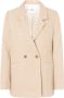Anine Bing Fishbone Blazer Tan Stijlvolle Jas Multicolor Dames - Thumbnail 1