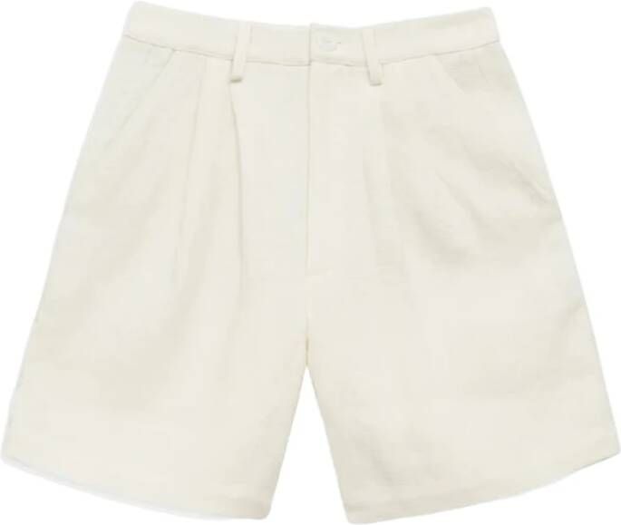 Anine Bing Carrie Shorts Off White Dames