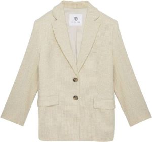 Anine Bing Sonora jackets A-01-2107 Beige Dames