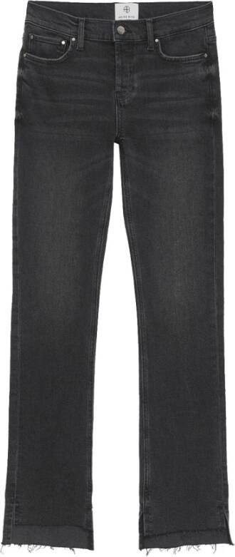 Anine Bing Tristen Jeans Stoned Black Dames