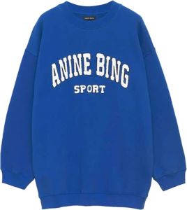 Anine Bing Sweatshirt Blauw Dames
