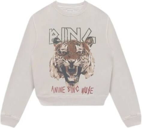 Anine Bing Sweatshirt & Hoodies Beige Dames