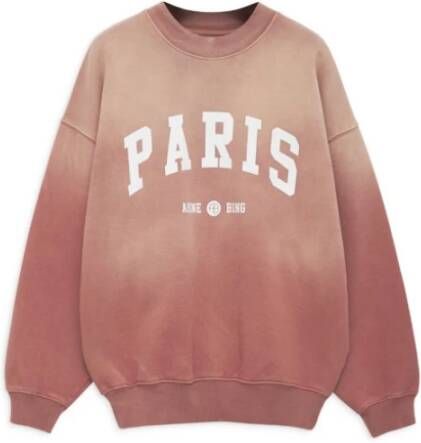 Anine Bing Sweatshirt & Hoodies Rood Dames
