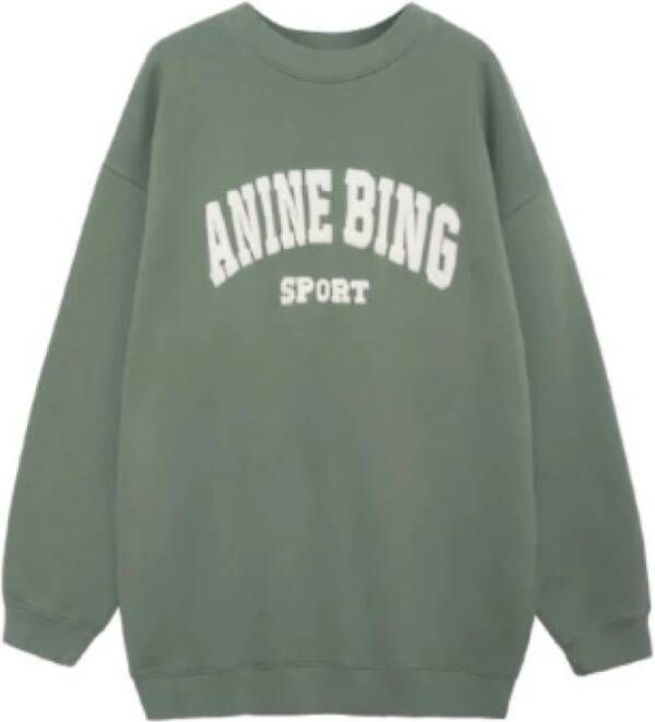 Anine Bing Sweatshirts Green Dames
