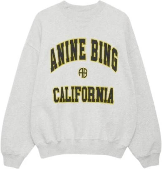 Anine Bing Sweatshirt Hoodies Wit Dames