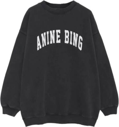 Anine Bing Sweatshirt Hoodies Zwart Dames