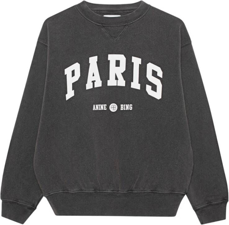 Anine Bing Sweatshirt Zwart Dames
