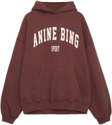 Anine Bing Sweatshirts & Hoodies Bruin Dames