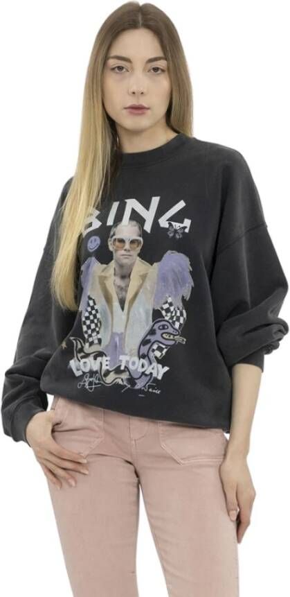 Anine Bing Sweatshirts Zwart Dames