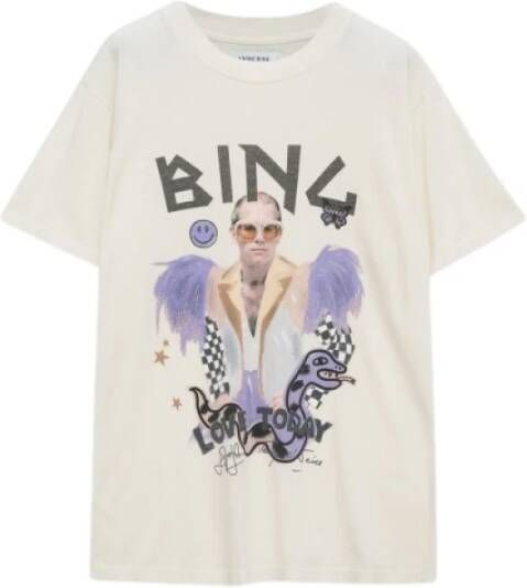 Anine Bing T-shirt Beige Dames