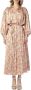 Aniye By Bloemenprint jurk met lange mouwen voor vrouwen Roze Dames - Thumbnail 1