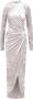 Aniye By Fluweelzachte Maxi-jurk met opdruk Gray Dames - Thumbnail 1