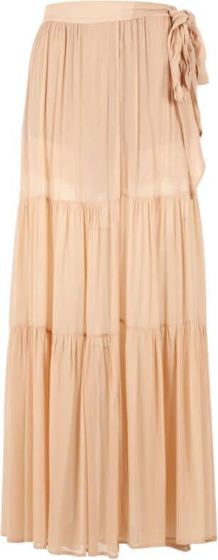 Aniye By Geruite Maxi Rok Beige Dames
