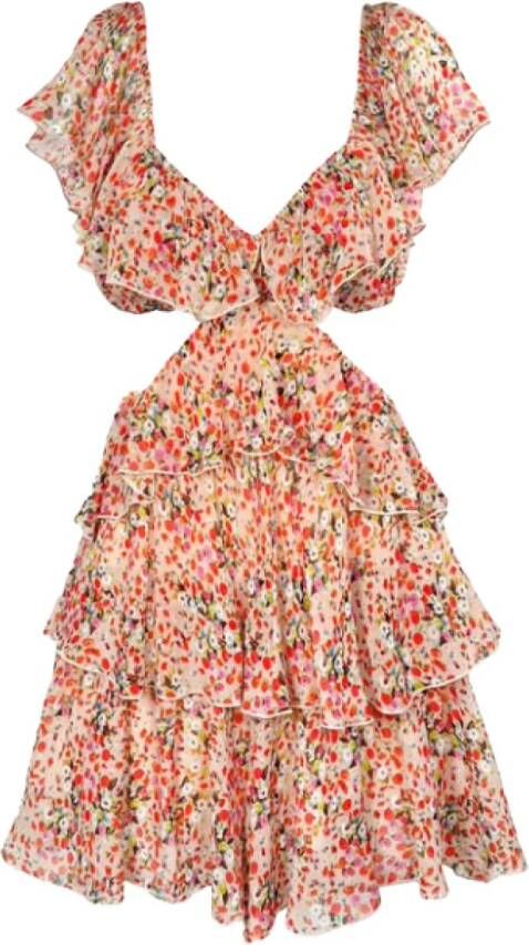 Aniye By Ruches ida jurk Roze Dames