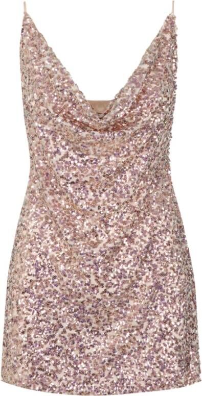 Aniye By Sequins Dress Roze Dames