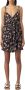Aniye By Mini Jurk met Bloemprint en Hartvormig Detail Black Dames - Thumbnail 1