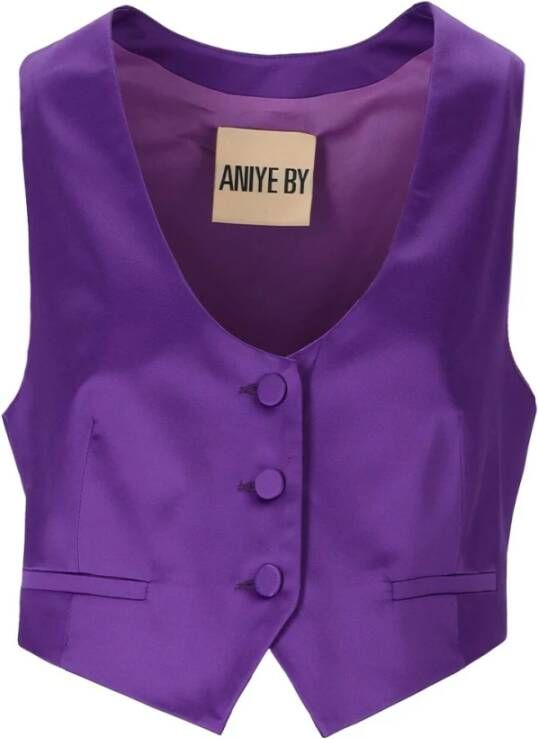 Aniye By Sleeveless Tops Paars Dames