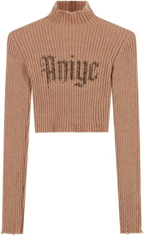 Aniye By Stijlvolle Sweaters Bruin Dames