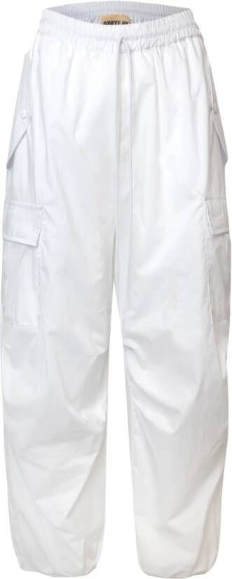 Aniye By Straight Trousers White