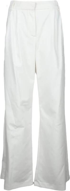 Aniye By Straight Trousers White Dames