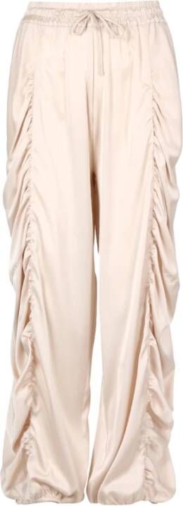 Aniye By Wide Trousers Beige Dames