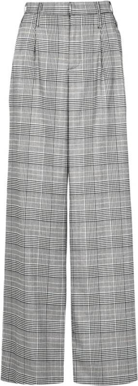 Aniye By Wide Trousers Grijs Dames