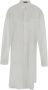 Ann Demeulemeester Witte Katoenen Comfort Shirt White Dames - Thumbnail 1