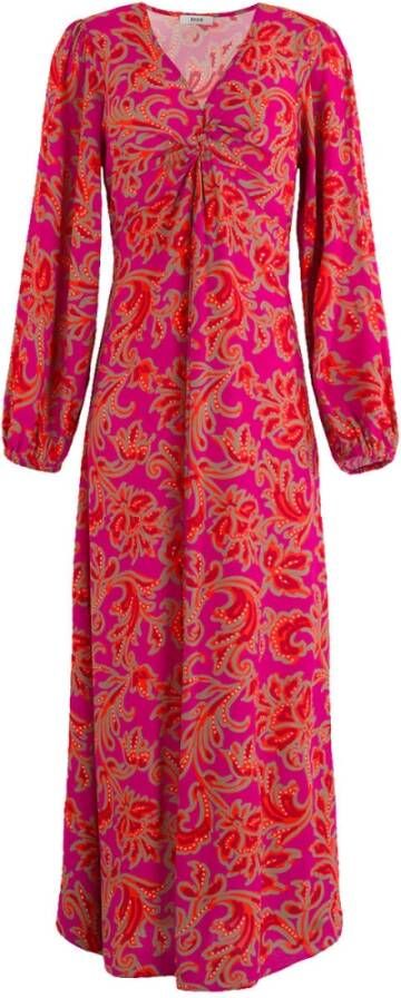 Anna Van Toor Stijlvolle Jurk 32a06-03574 Roze Dames