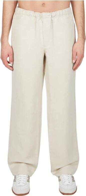 Another Aspect Trousers Beige Heren