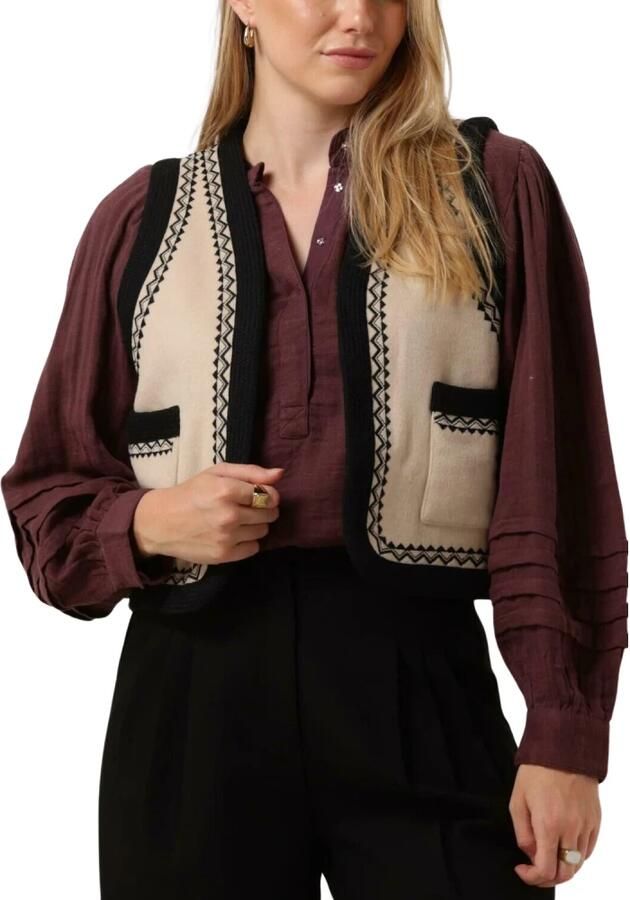 Antik batik Beige Blazers Wilma Gilet Dames Beige Dames - Foto 3