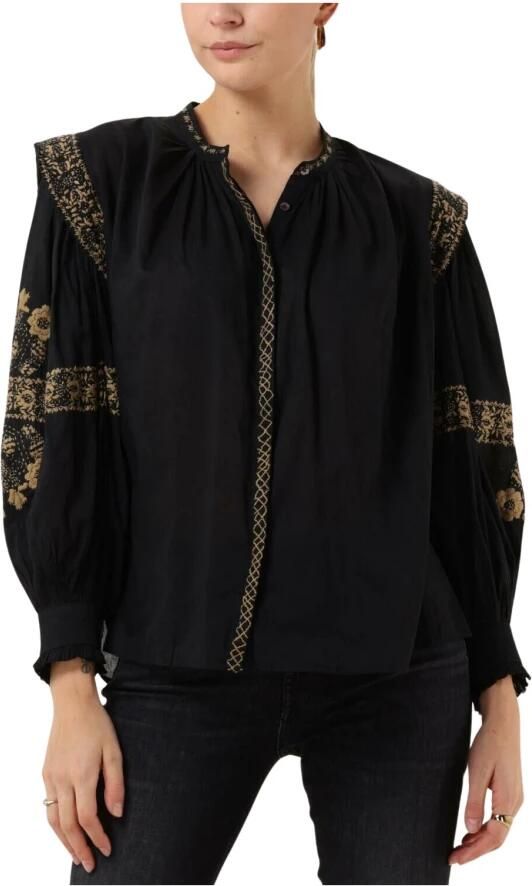 Antik batik Zwarte Alan Blouse Damesmode Black Dames - Foto 7