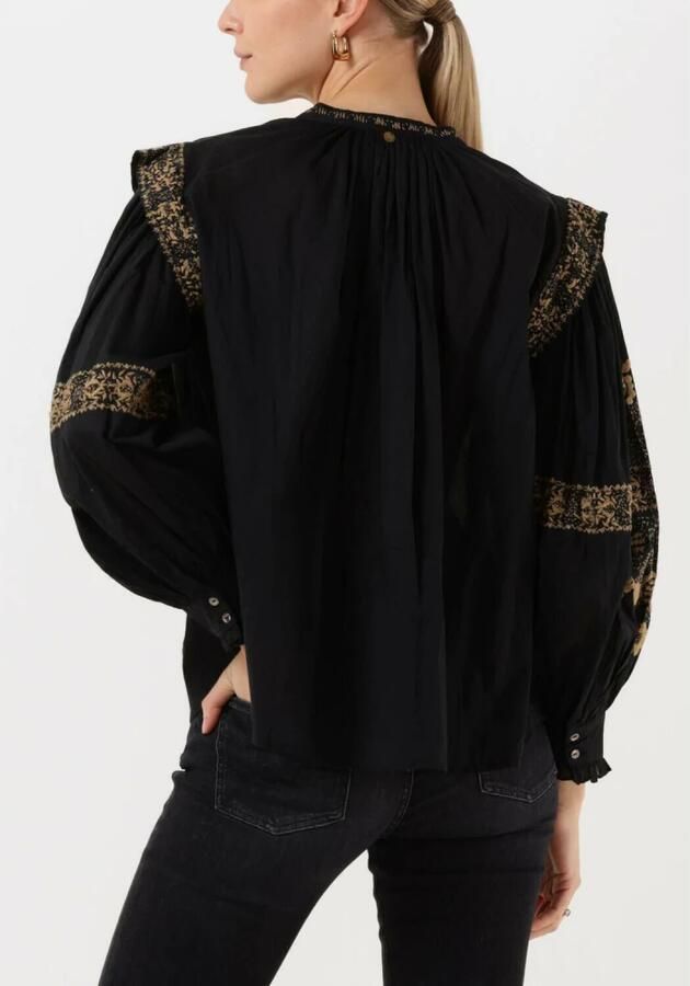 Antik batik Zwarte Alan Blouse Damesmode Black Dames - Foto 6