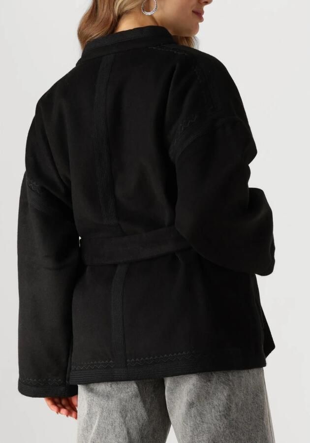 Antik batik Zwarte Kimono voor Elegante Avonden Black Dames - Foto 6