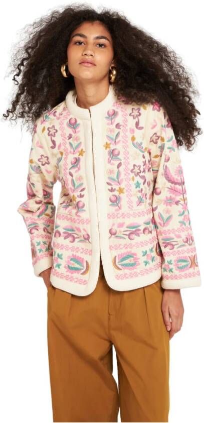 Antik batik Blazerjas Roze Dames