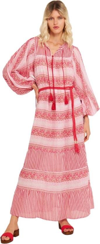 Antik batik Dresses Roze Dames
