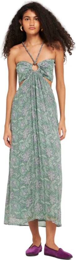 Antik batik Maxi Dresses Groen Dames