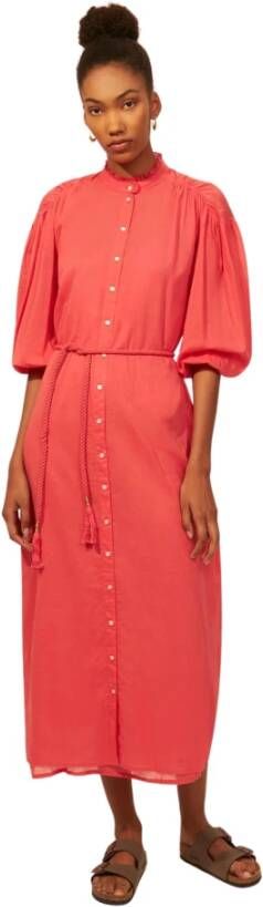 ANTIK BATIK Dames Jurken Oggy Longdress Roze