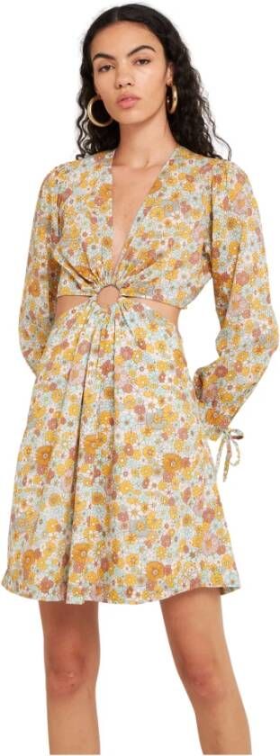 Antik batik Short Dresses Yellow Dames