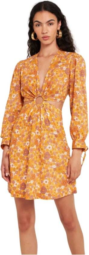 Antik batik Short Dresses Oranje Dames