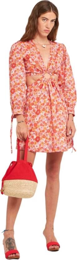 Antik batik Short Dresses Rood Dames