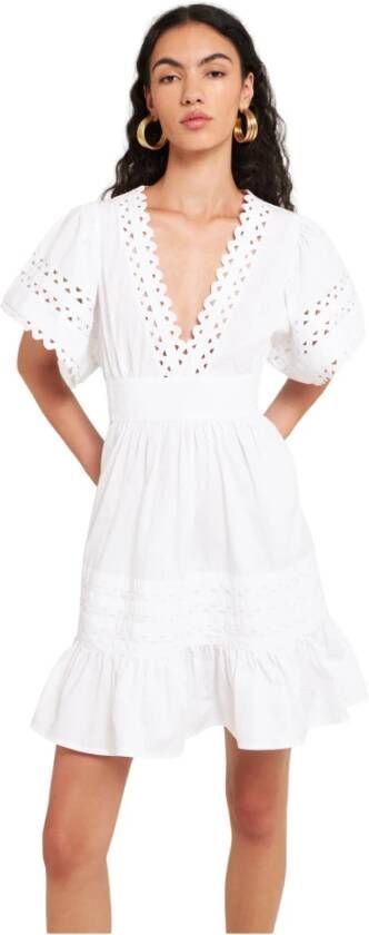 Antik batik Short Dresses White Dames