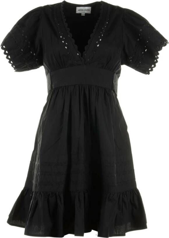ANTIK BATIK Dames Jurken Roda Mini Dress Zwart