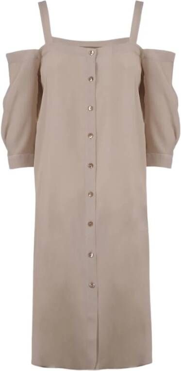 Antonelli Firenze Dresses Beige Dames