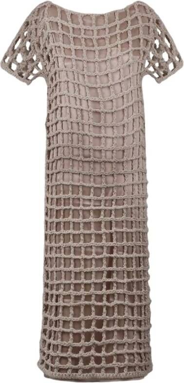 Antonelli Firenze Dresses Beige Dames