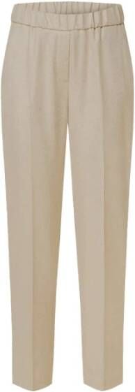 Antonelli Firenze Slim-fit Trousers Beige Dames
