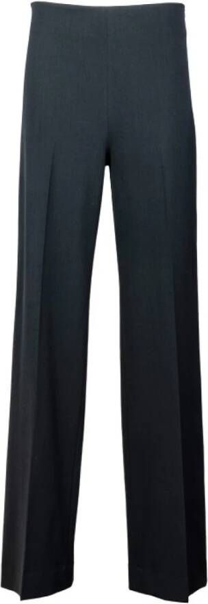 Antonelli Firenze Straight Trousers Zwart Dames