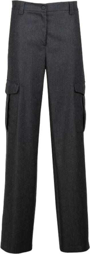 Antonelli Firenze Tapered Trousers Grijs Dames